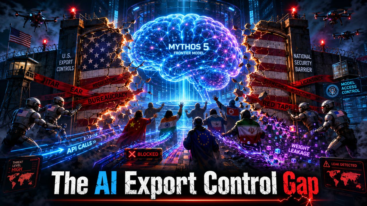 AI export controls and frontier model deployment infrastructure gap