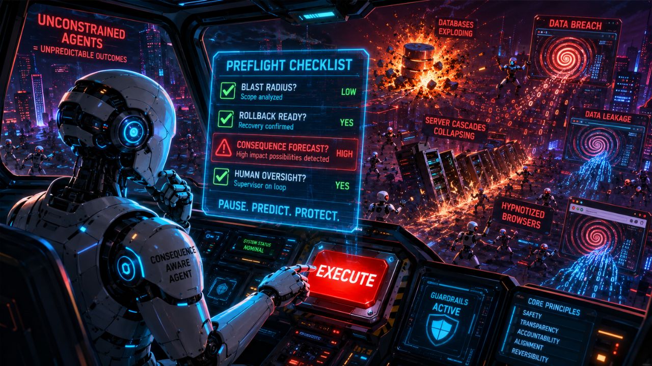 Your Agent Needs a Preflight Check - AI agent safety and consequence-aware admission