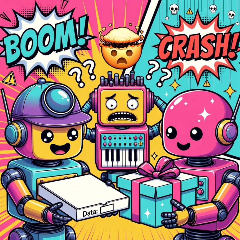 Multi-agent error cascade diagram showing failure propagation