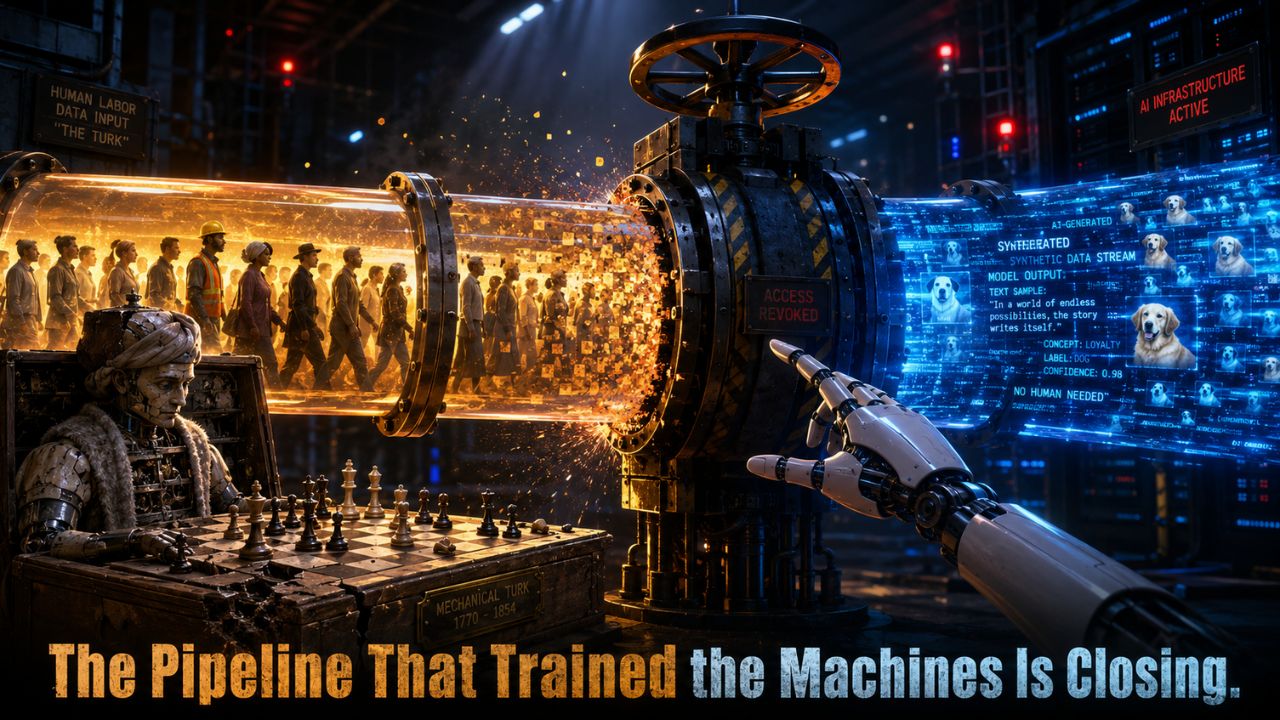 Mechanical Turk shutdown marks the end of human data labor in AI
