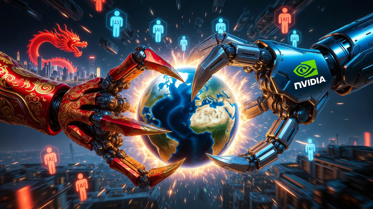 Global AI agent infrastructure battle - China and Nvidia competing for control