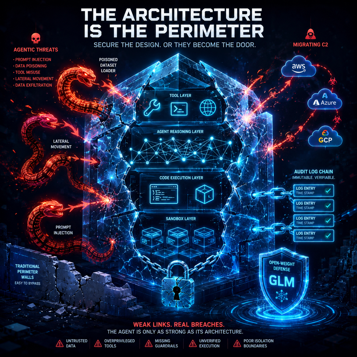 Agent security architecture diagram