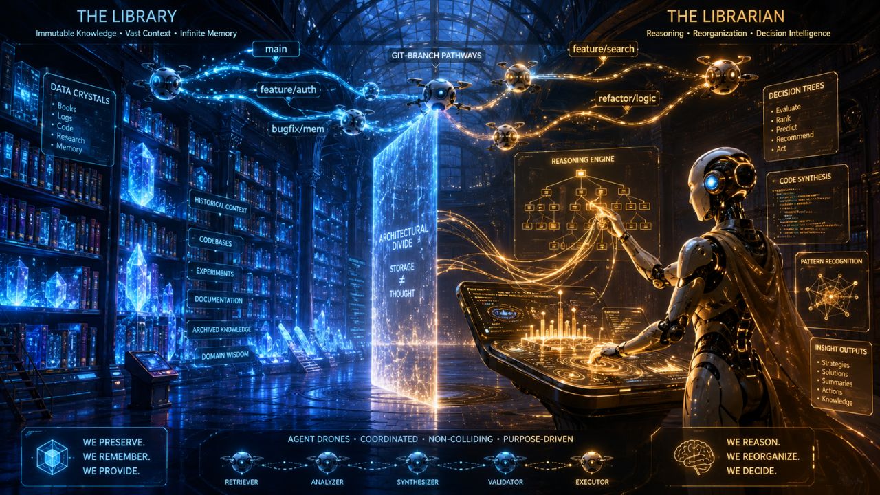 Your AI Needs a Librarian, Not a Bigger Model