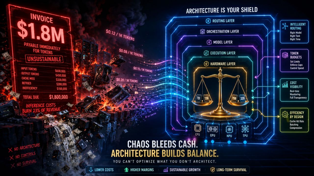 AI Cost Control Crisis - Architecture Decides Who Survives