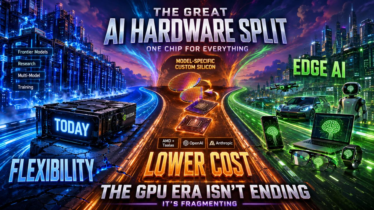 The GPU Era Is Not Ending. It Is Fragmenting.