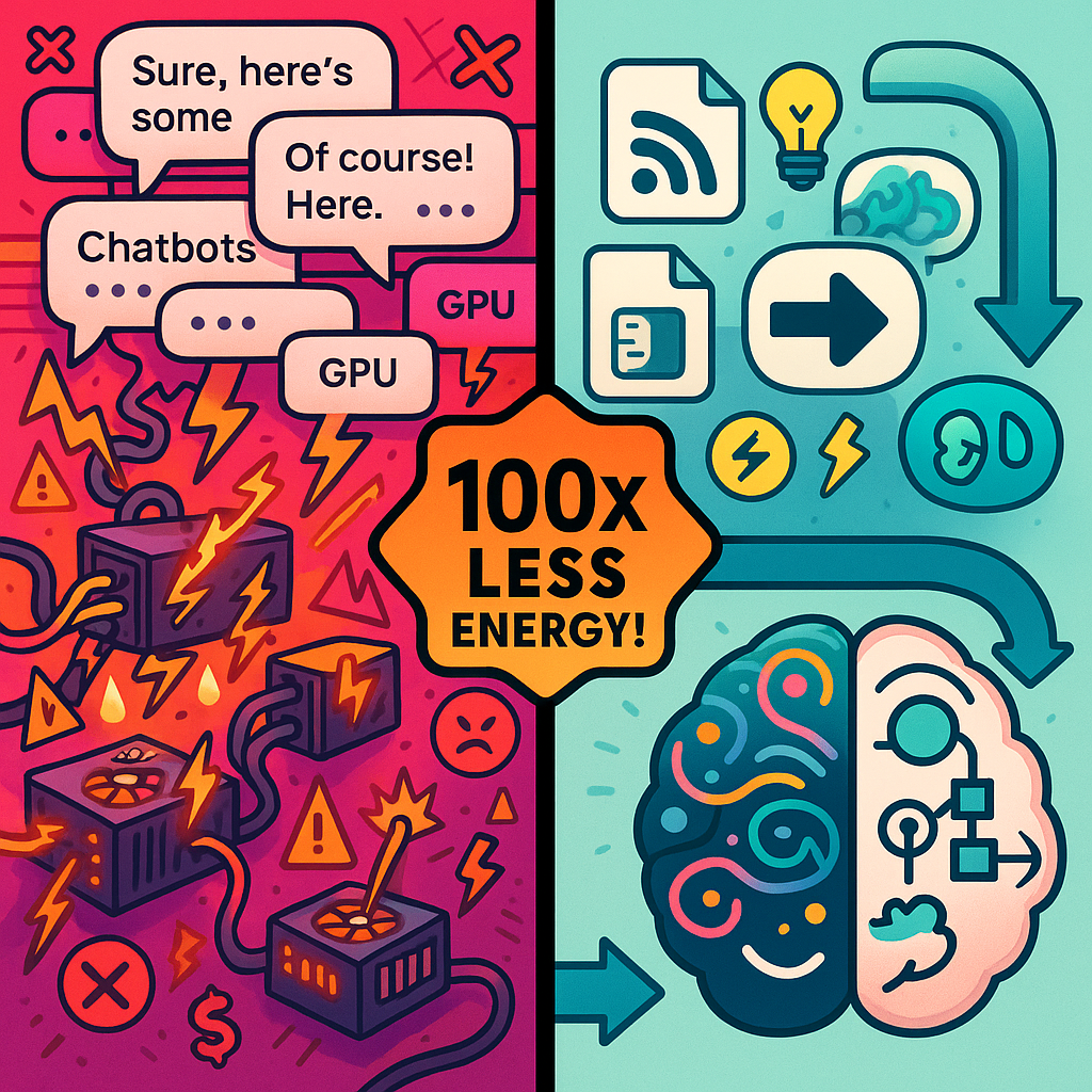 Neuro-symbolic AI architecture diagram showing neural networks combined with symbolic reasoning