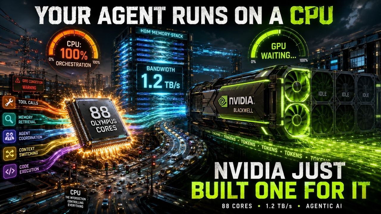 Your Agent Runs on a CPU. NVIDIA Just Built One for It.