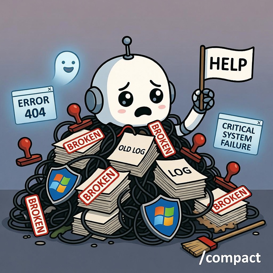 Session context degradation diagram