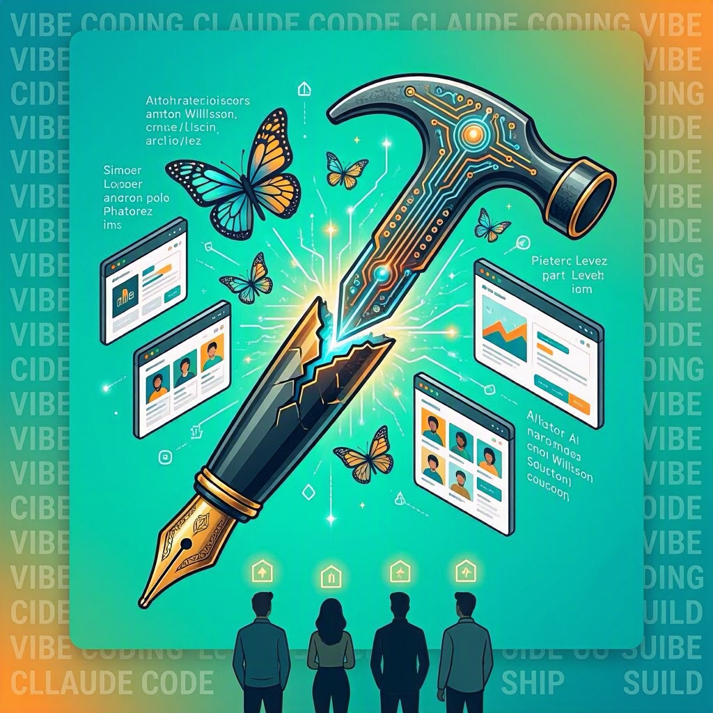The year the critics started building - AI commentators transitioning to builders in 2026