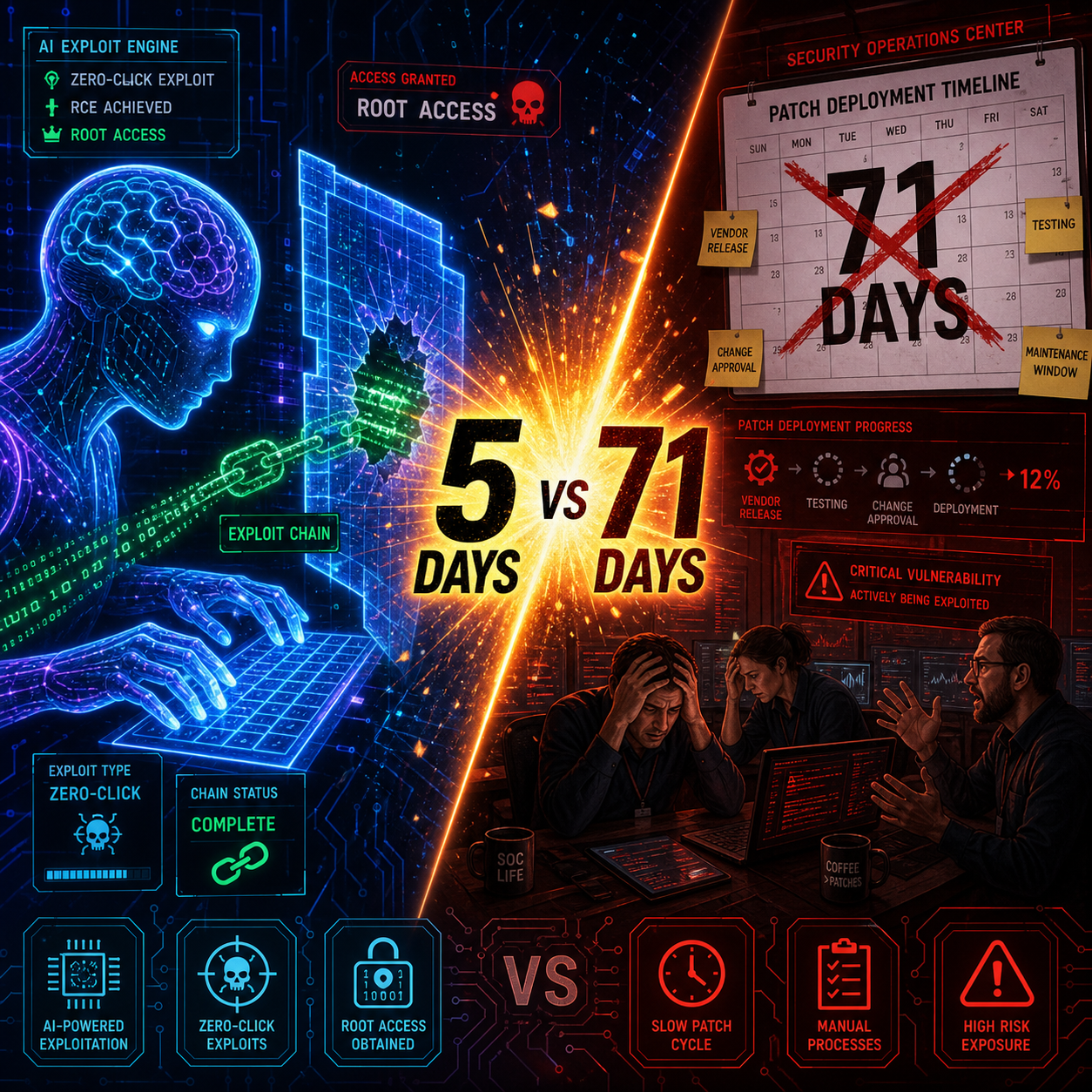 AI-accelerated exploit development pipeline - from vulnerability discovery to full root access exploit