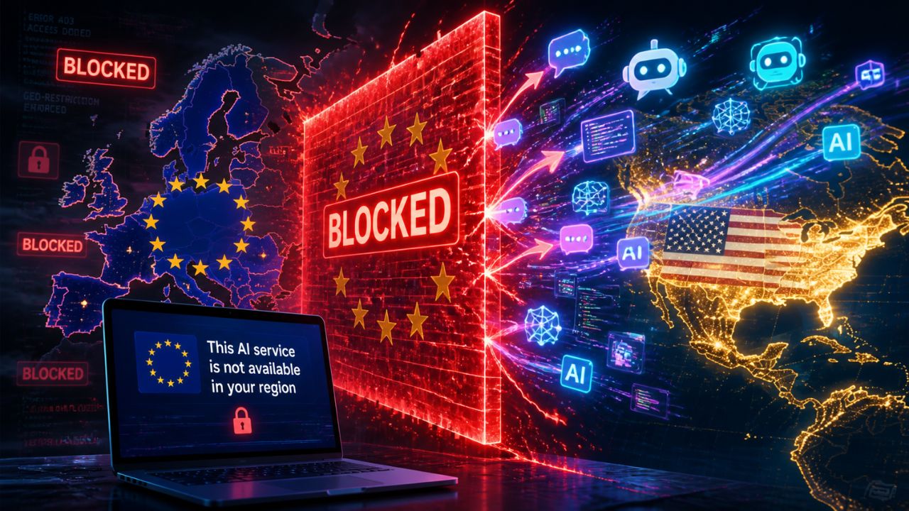 EU AI Act high-risk deadline May 29, 2026 - US AI companies blocking European users through geoblocking