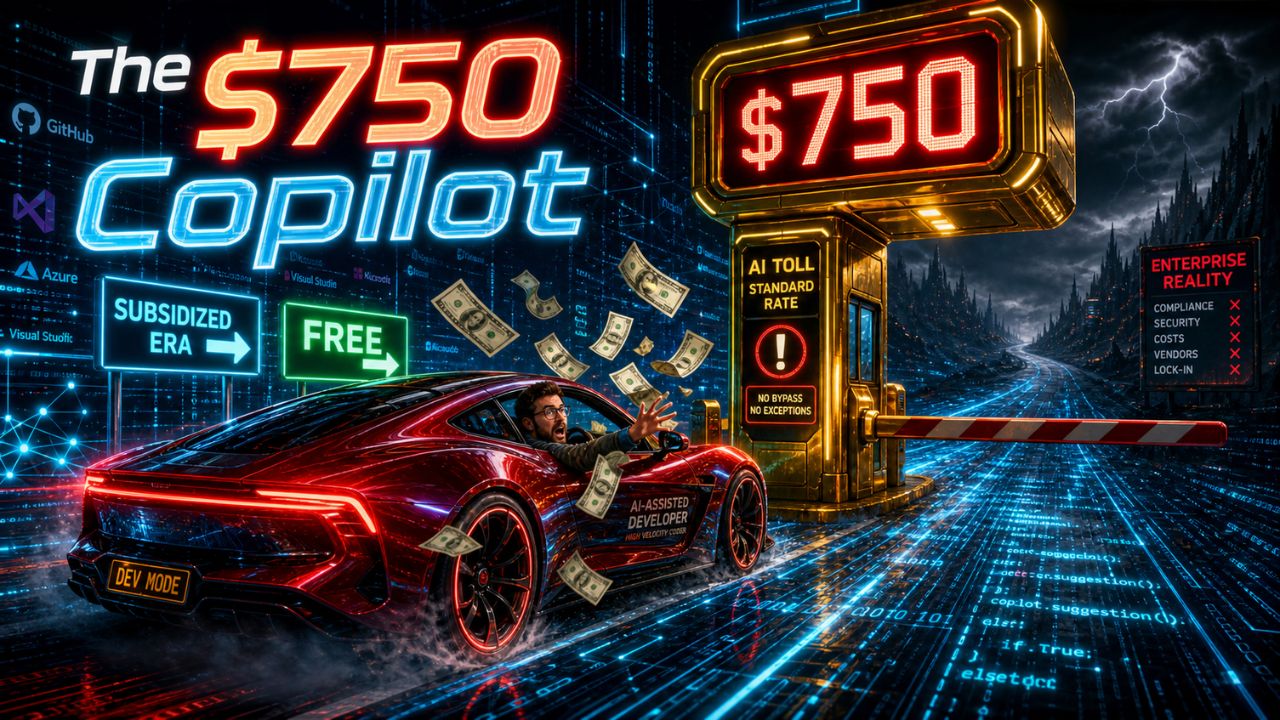 GitHub Copilot pricing change 2026 - token-based billing cost increase from $29 to $750 per month