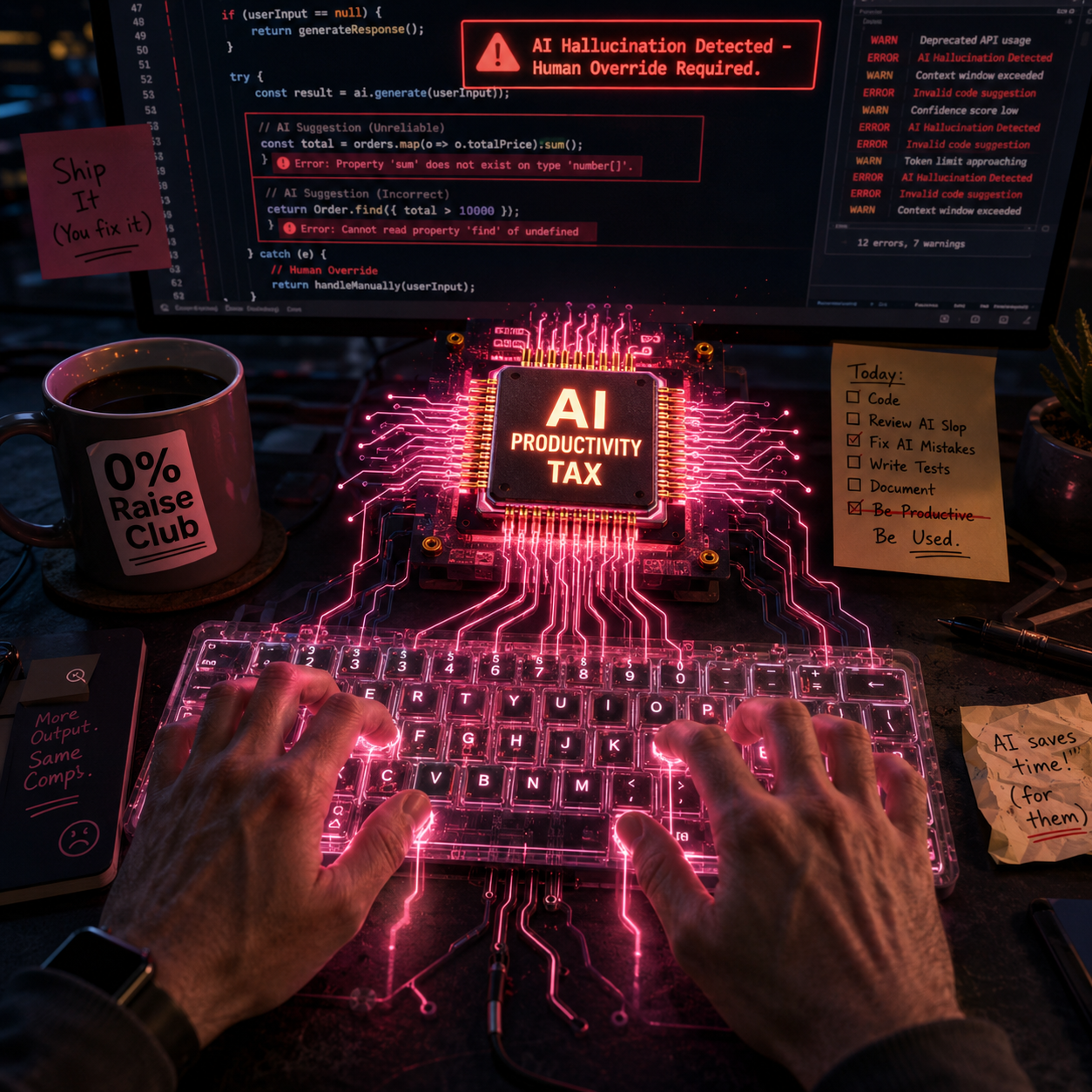 AI infrastructure demand outpaces compute capacity - the insatiable hunger for GPUs and the workers who fund it