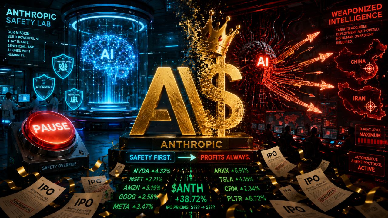 The Anthropic Paradox - Anthropic AI safety contradiction between global pause call, $965 billion IPO, and NSA offensive cyber operations with Mythos model